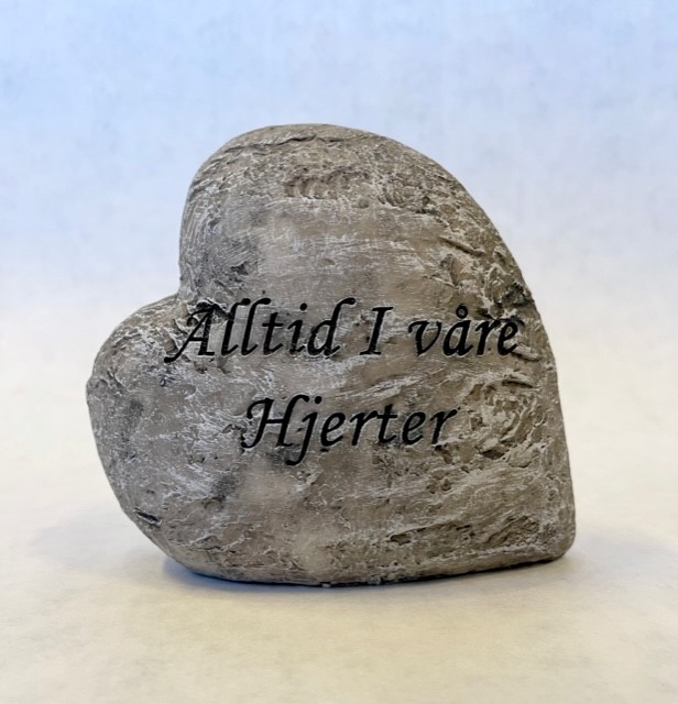 Hjerte, alltid i våre hjerter